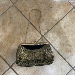 Elaine Turner Women's Purse Black/gold